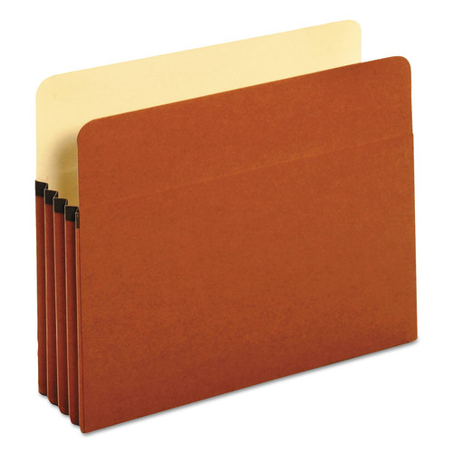 Redrope Expanding File Pockets, 3.5" Expansion, Letter Size, Redrope, 25/Box [SKU: UNV15343]
