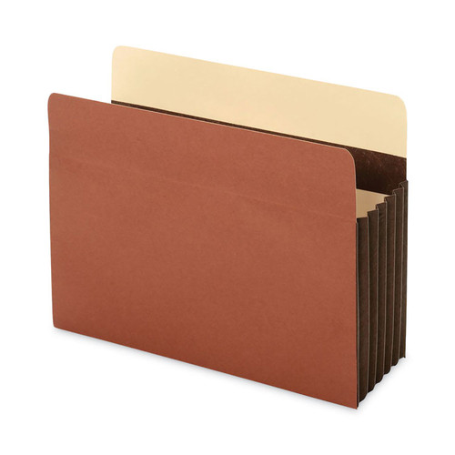 Redrope Expanding File Pockets, 7" Expansion, Letter Size, Brown, 5/Box [SKU: UNV17562]