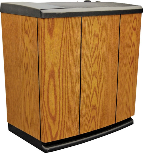 AIRCARE H12 300HB Console Humidifier, 120 V, 4-Speed, 3700 sq-ft Coverage Area, Analog Control, Light Oak [SKU: ORG5788740]