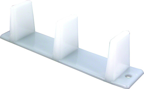 Prime-Line N 6563 Closet Door Guide, Nylon/Plastic, White, Floor Mounting [SKU: ORG3760808]
