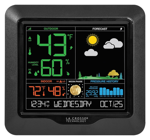 WEATHER STATION W/COLOR DISPLA [SKU: ORG9650839]