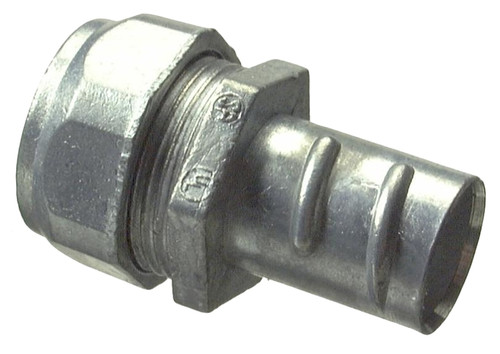 Halex 04905B Combination Conduit Coupling, 1/2 in Compression, 1 in OD, Zinc-Plated [SKU: ORG7013931]