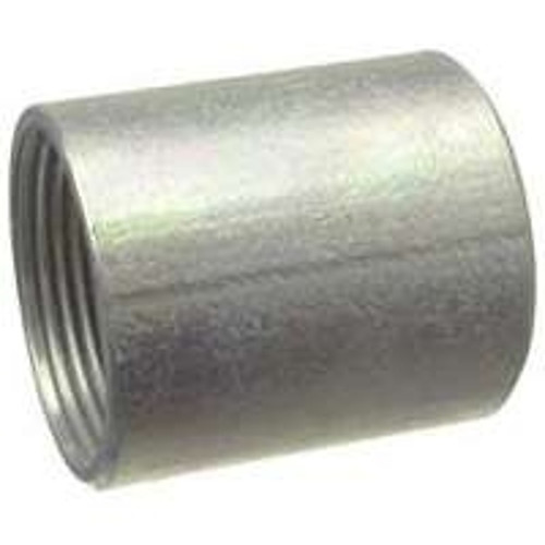 Halex 64012 Rigid Conduit Coupling, 1-1/4 in Threaded, 1.86 in OD, Steel, Galvanized [SKU: ORG9693540]