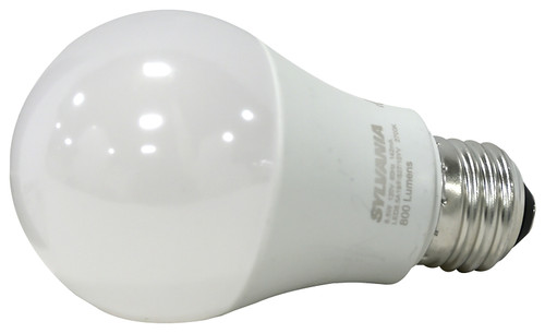 Sylvania 73888 LED Bulb, General Purpose, A19 Lamp, 60 W Equivalent, E26 Lamp Base, Frosted, Warm White Light [SKU: ORG0014548]