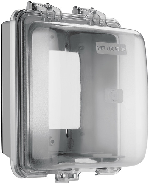 COVER BOX WTHR 2 GANG GRAY [SKU: ORG2816106]