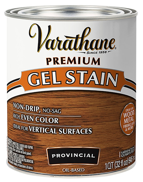 VARATHANE 358307 Premium Stain, Provincial, Gel, Paste, 1 qt [SKU: ORG7607575]