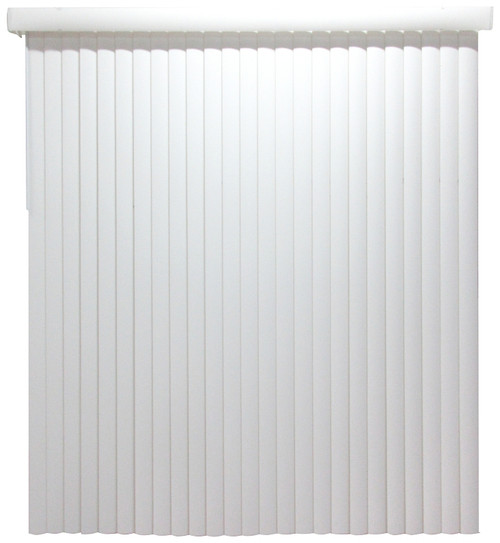 Simple Spaces MBV-78X84-V3L Window Blind, 84 in L, 78 in W, Vinyl, White [SKU: ORG4023107]