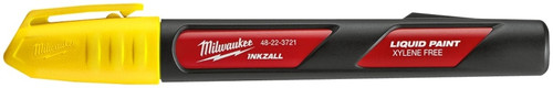 Milwaukee INKZALL Series 48-22-3721 Liquid Paint Marker, Red/Yellow, 6.09 in L, Plastic Barrel [SKU: ORG1389360]