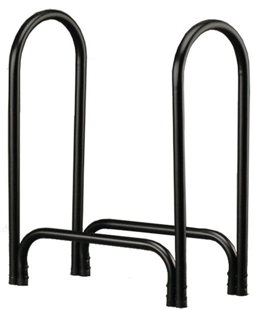 SHELTER SLRS Small Log Rack, 12 in W, 28 in D, 33 in H, Steel Base, Powder-Coated, Black [SKU: ORG4030516]