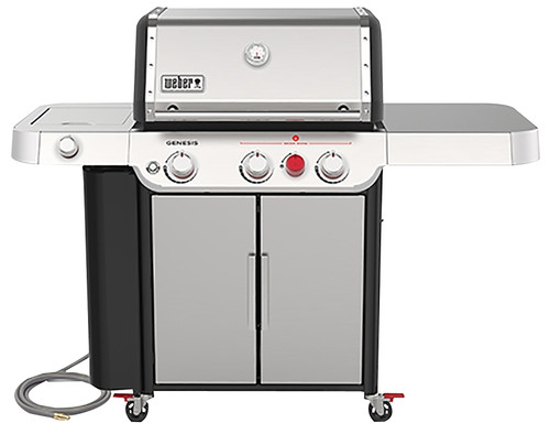 Weber GENESIS S-335 Series 37400001 Gas Grill, 39,000 Btu, Natural Gas, 3-Burner, 513 sq-in Primary Cooking Surface [SKU: ORG1609213]