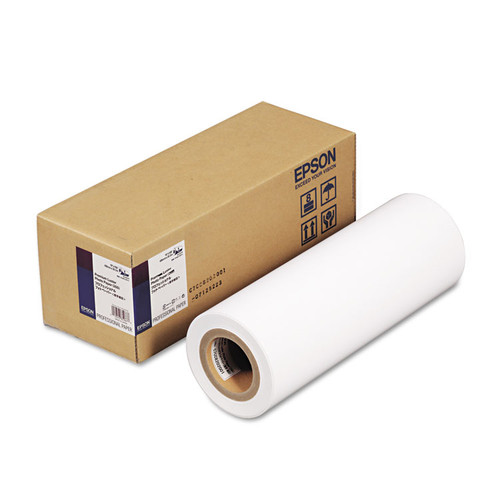 Premium Luster Photo Paper, 3" Core, 10 mil, 16" x 100 ft, Premium Luster White [SKU: EPSS042079]