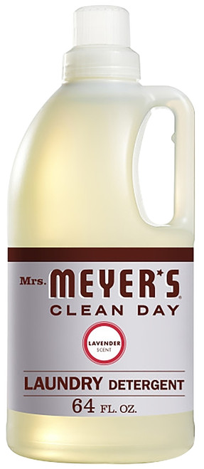 Mrs. Meyer's Clean Day 14531 Laundry Detergent, 64 oz Bottle, Liquid, Lavender [SKU: ORG9894965]