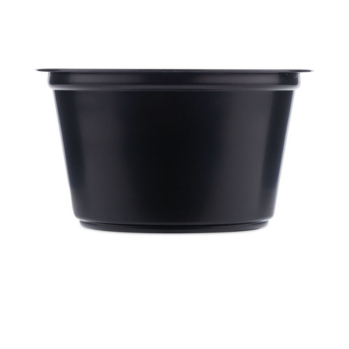 Portion Cups, 2 oz, Black, 2,500/Carton [SKU: SYD00402C]