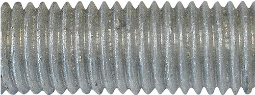 PFC TR-1011 Threaded Rod, 1/2-13 in Thread, 3 ft L, A Grade, Carbon Steel, Galvanized, NC Thread [SKU: ORG2916476]