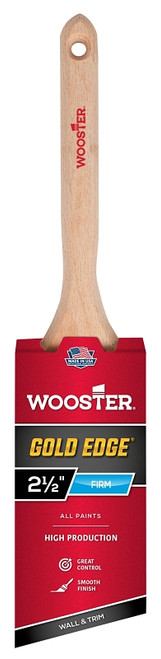 WOOSTER 5231-2-1/2 Paint Brush, 2-1/2 in W, 2-15/16 in L Bristle, Polyester Bristle, Sash Handle [SKU: ORG9533274]