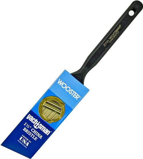 WOOSTER Z1121-1-1/2 Paint Brush, 1-1/2 in W, 2-3/16 in L Bristle, China Bristle, Sash Handle [SKU: ORG6767206]