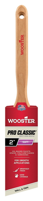 WOOSTER Z1222-2 Paint Brush, 2 in W, 2-15/16 in L Bristle, China Bristle [SKU: ORG6767222]