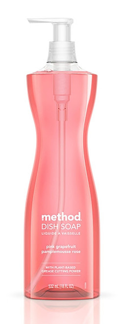 method 729 Dish Soap, 18 fl-oz, Liquid, Pink Grapefruit [SKU: ORG5106356]