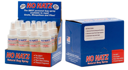 NO NATZ 4009 Bug Repellent, 2 oz Bottle [SKU: ORG0048686]