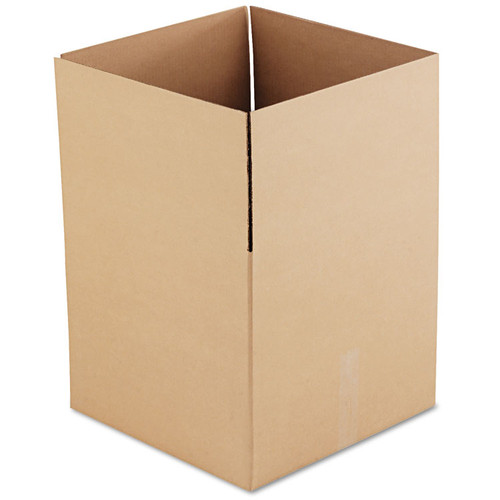 Fixed-Depth Corrugated Shipping Boxes, Regular Slotted Container (RSC), 18" x 18" x 16", Brown Kraft, 15/Bundle [SKU: UNV181816]