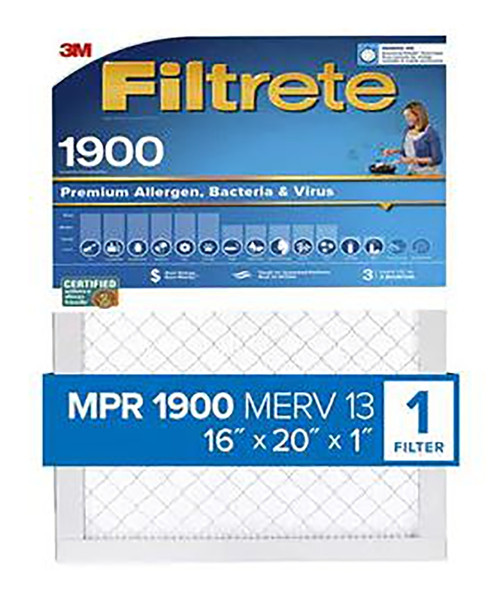 Filtrete Ultimate Allergen Reduction Filter UA00-4, 16 in x 20 in x 1 in [SKU: ORG1366137]