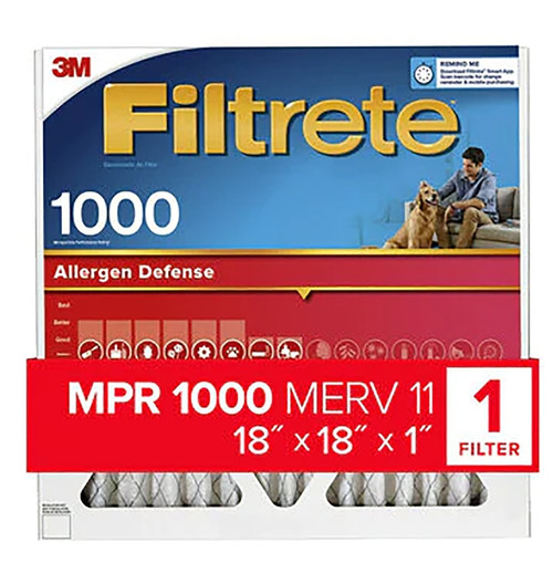 FILTER AIR ALRGN DFN 18X18X1IN [SKU: ORG4189049]