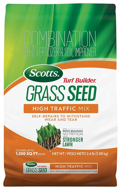 SEED GRASS HIGH TRAFFIC 2.4LB [SKU: ORG5534912]