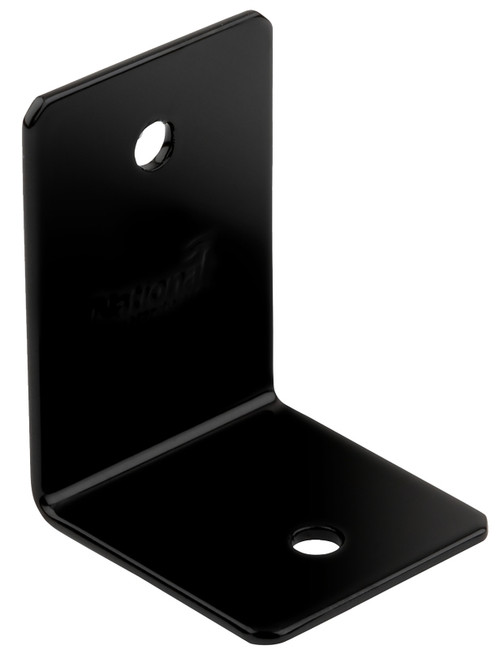 National Hardware Indio 1218BC Series N800-203 Joist Tie, 2 in L, 1-3/8 in W, Steel, Storm Shine/Powder-Coated, Black [SKU: ORG2051910]