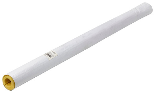 Frost King F11X Tubular Pipe Cover, 3 ft L, Fiberglass, White, 3/4 in Pipe [SKU: ORG4240396]