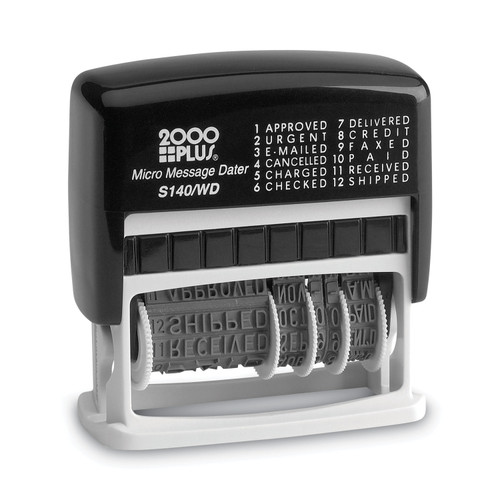 Micro Message Dater, Self-Inking [SKU: COS011090]