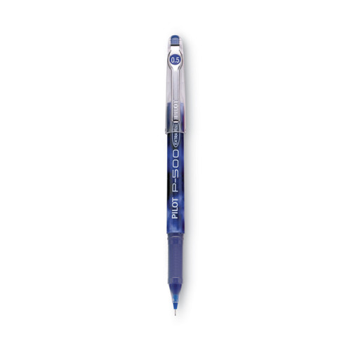 Precise P-500 Gel Pen, Stick, Extra-Fine 0.5 Mm, Blue Ink, Blue Barrel, Dozen [SKU: PIL38601]