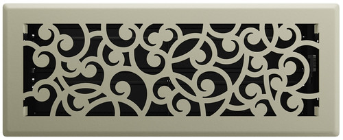 Imperial RG3455 Floor Register, Polystyrene, Satin Nickel [SKU: ORG7860992]