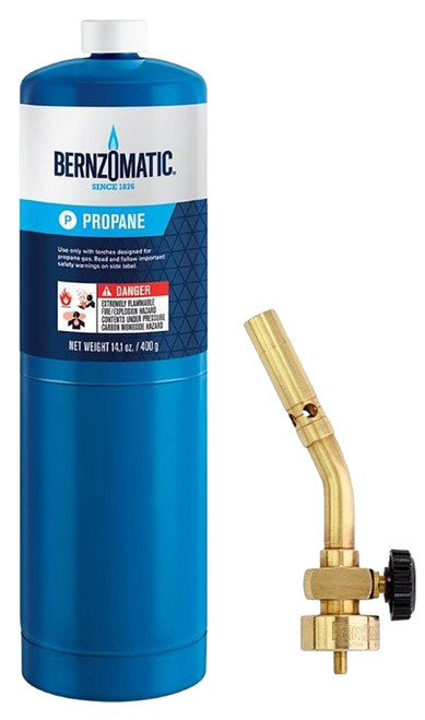 BernzOmatic UL100 Torch Kit, Brass [SKU: ORG7406580]