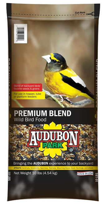 Audubon Park 12245 Wild Bird Food, Premium Blend, 10 lb [SKU: ORG3595790]