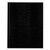 Executive Notebook, 1 Subject, Medium/College Rule, Black Cover, 9.25 x 7.25, 150 Sheets [SKU: REDA7BLK]