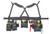 CLC Tool Works Framing Master Series 2617 Tool Belt, 29 to 46 in Waist, Ballistic Poly Fabric, Black, 28-Pocket [SKU: ORG1541580]