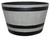 Southern Patio HDR-055488 Whiskey Barrel Planter, 22.24 in Dia, Round, Resin, Birchwood Gray [SKU: ORG0942300]
