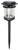 Boston Harbor Solar Stake Light, Ni-Mh Battery, AA Battery, 1-Lamp, Plastic and Glass Fixture, Black [SKU: ORG9063801]