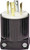 Eaton Wiring Devices L1420P Electrical Plug, 3 -Pole, 20 A, 125/250 V, NEMA: NEMA L14-20, Black/White [SKU: ORG6905277]
