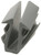 Make-2-Fit P 7735 Glass Glazing Channel, 5/32 to 1/4 in W, 200 ft L, Vinyl, Gray [SKU: ORG5663885]