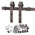 RENIN BD102K-07800-BR Bent Strap Barn Door Hardware Kit, 78-3/4 in L Track, Steel, Bronze, Wall Mounting [SKU: ORG8115891]