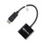 DisplayPort to VGA Adapter, 0.65 ft, Black [SKU: IVR50010]