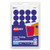 Printable Self-Adhesive Removable Color-Coding Labels, 0.75" dia, Dark Blue, 24/Sheet, 42 Sheets/Pack, (5469) [SKU: AVE05469]