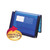 Poly Wallets, 2.25" Expansion, 1 Section, Elastic Cord Closure, Letter Size, Translucent Blue [SKU: SMD71953]