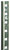 Knape & Vogt 255 PK255 ZC 36 Shelf Standard, 500 lb, 23 ga Thick Material, 5/8 in W, 36 in H, Steel, Zinc [SKU: ORG6056402]