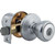 Kwikset 400T26D6ALRCSK3V1 Entry Knob, 3 Grade, Satin Chrome, 2-3/8, 2-3/4 in Backset, K3 Keyway [SKU: ORG0413682]