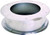 AmeriVent 6EWT Wall Thimble, 0.018 Gauge, Galvanized Steel, For: Type B Gas Vent Pipe [SKU: ORG6249635]