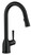 Moen Adler Series 87233BL Pull-Down Kitchen Faucet, 1.5 gpm, 1-Faucet Handle, 1-Faucet Hole, Metal, Matte Black [SKU: ORG7440712]