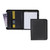 Professional Zippered Pad Holder, Pockets/Slots, Writing Pad, Black [SKU: SAM70820]