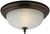 Boston Harbor F51WH02-1005-ORB Two Light Flush Mount Ceiling Fixture, 120 V, 60 W, 2-Lamp, A19 or CFL Lamp [SKU: ORG5926944]